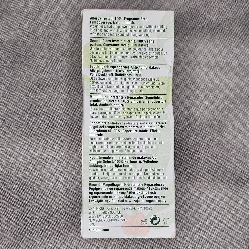CLINIQUE Even Better Refresh Hydrating & Repairing Makeup 'CN 90 Sand' NEW‎ - Picture 2 of 5